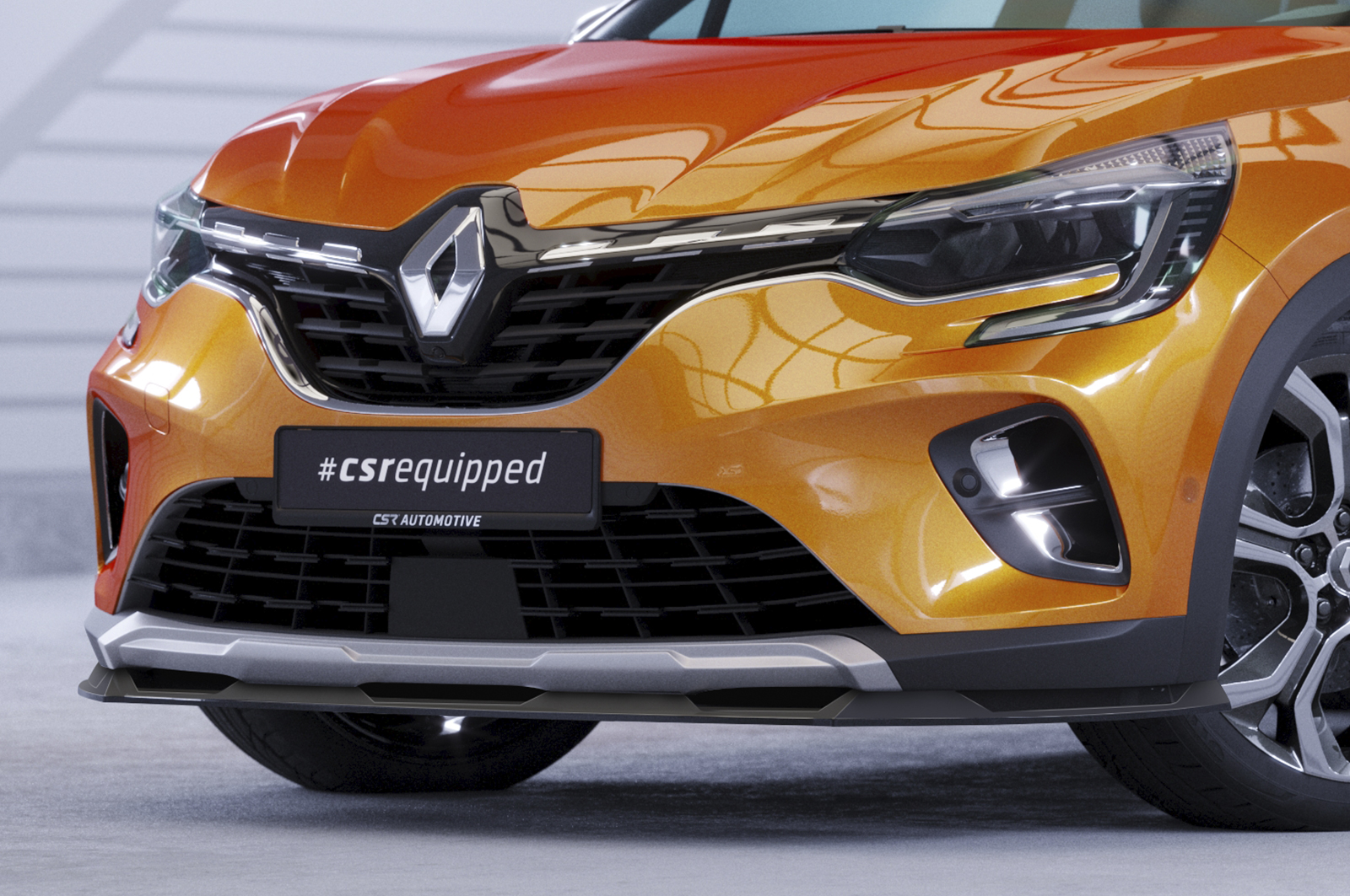 Lame de parechoc avant pour Renault Captur 2 toutes carrosseries (depuis 2019) - Fabriqué en ABS (6 finitions au choix)