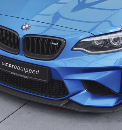 Lame de parechoc avant pour BMW M2 (F87) toutes carrosseries (2016-2020) - Fabriqué en ABS (6 finitions au choix)