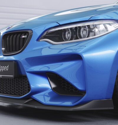 Lame de parechoc avant pour BMW M2 (F87) toutes carrosseries (2016-2020) - Fabriqué en ABS (6 finitions au choix)