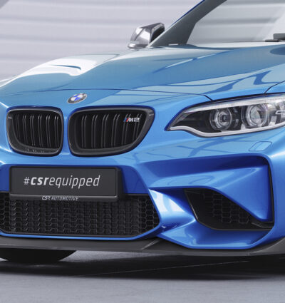 Lame de parechoc avant pour BMW M2 (F87) toutes carrosseries (2016-2020) - Fabriqué en ABS (6 finitions au choix)