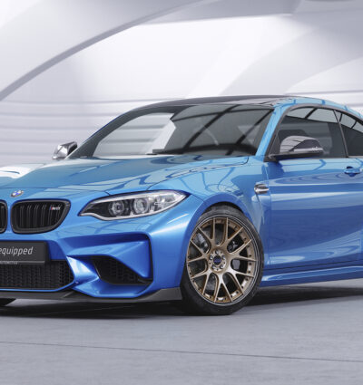 Lame de parechoc avant pour BMW M2 (F87) toutes carrosseries (2016-2020) - Fabriqué en ABS (6 finitions au choix)