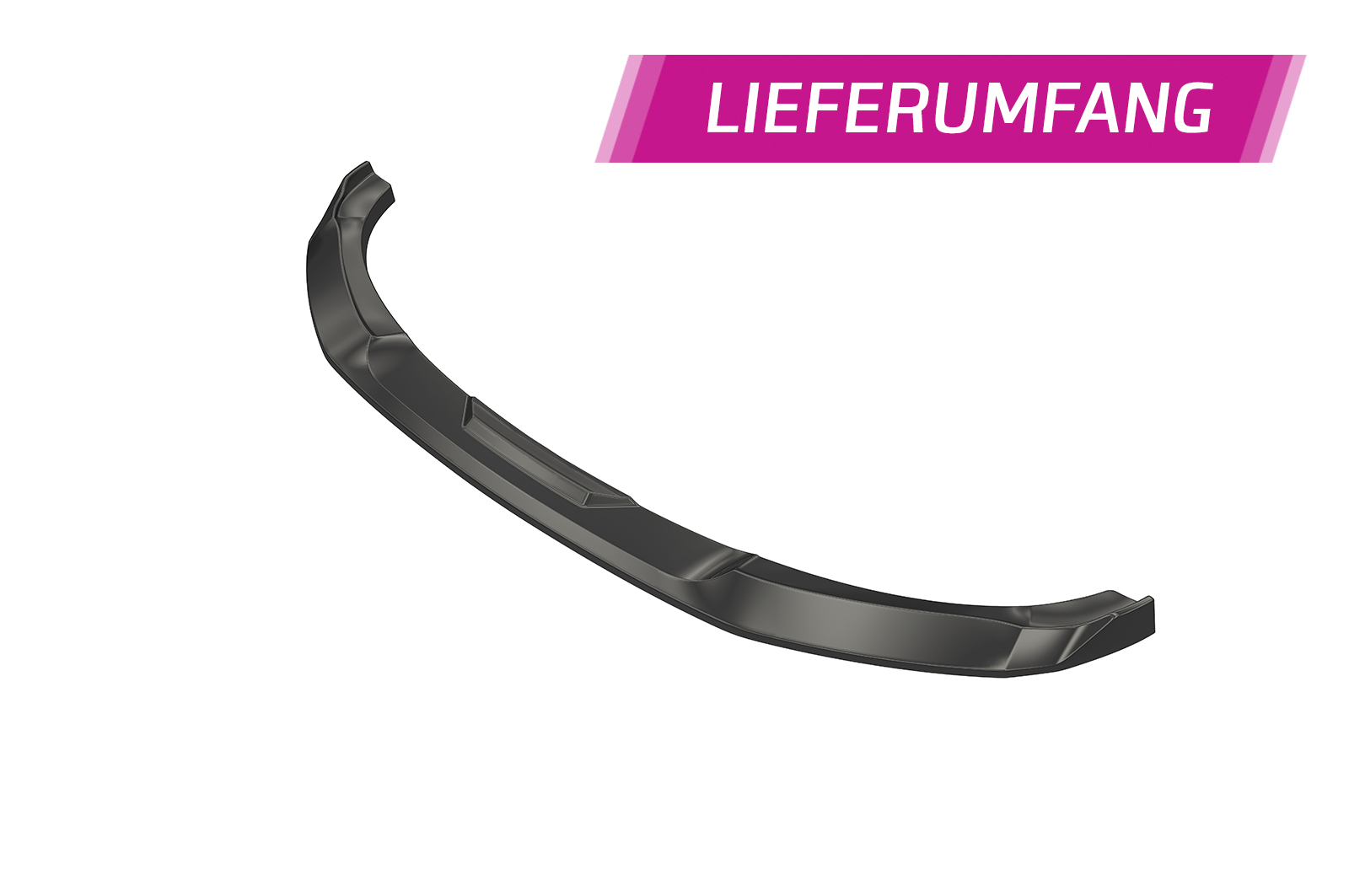 Lame de parechoc avant pour BMW Série 1 F20 / F21 facelift (01/2015-06/2019) - Fabriqué en ABS (6 finitions au choix)