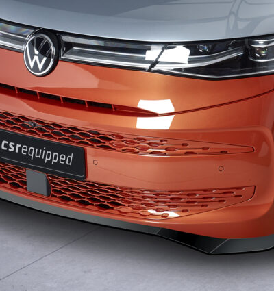 Lame de parechoc avant pour VW T7 Multivan / Life / "Edition" / Style / "Energetic" (depuis 2021) - Fabriqué en ABS (6 finitions au choix)