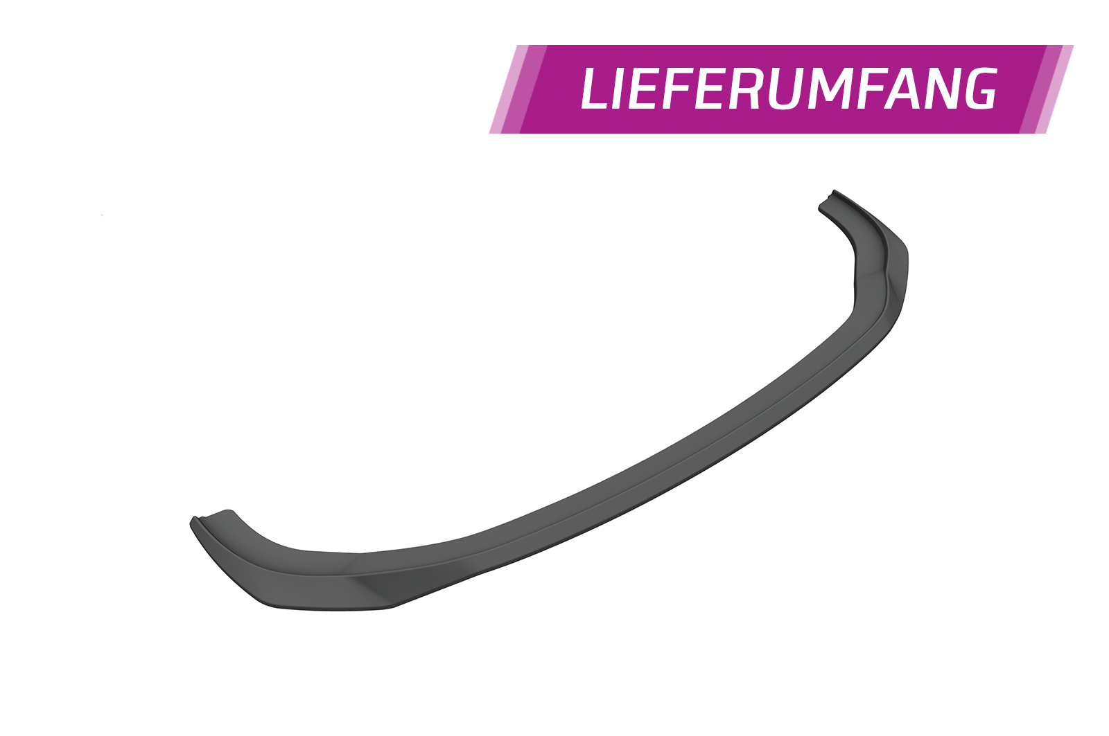 Lame de parechoc avant pour VW T7 Multivan / Life / "Edition" / Style / "Energetic" (depuis 2021) - Fabriqué en ABS (6 finitions au choix)
