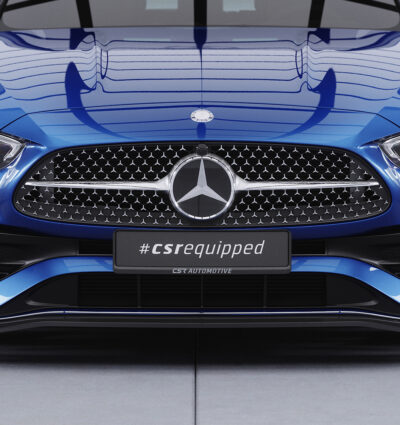 Lame de parechoc avant pour Mercedes-Benz Classe C W206 / S206 AMG-Line (berline et T-Modell) (depuis 06/2021) - Fabriqué en ABS (6 finitions au choix)