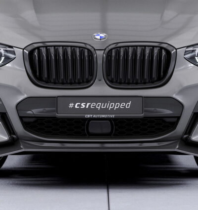 Lame de parechoc avant pour BMW X3 G01 / X4 G02 M Sportpaket (Pack M) / M40i / M40d (2017-2021) - Fabriqué en ABS (6 finitions au choix)