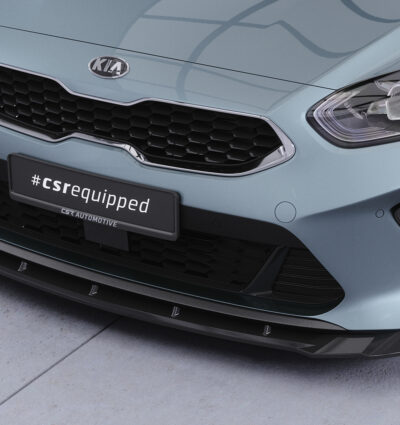 Lame de parechoc avant pour Kia Ceed (CD) sauf GT / GT-Line (2018-2021) - Fabriqué en ABS (6 finitions au choix)