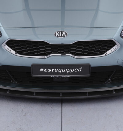 Lame de parechoc avant pour Kia Ceed (CD) sauf GT / GT-Line (2018-2021) - Fabriqué en ABS (6 finitions au choix)
