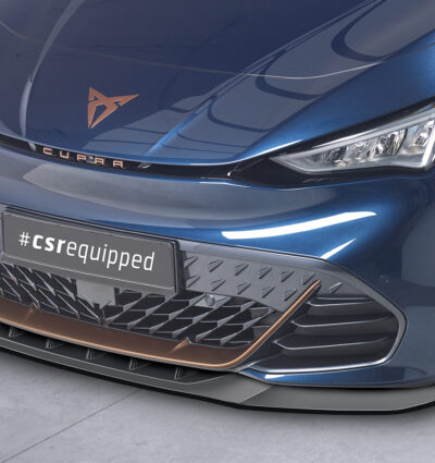 Lame de parechoc avant pour Cupra Born toutes carrosseries (depuis 08/2021) - Fabriqué en ABS (6 finitions au choix)