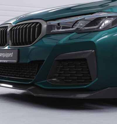 Lame de parechoc avant pour BMW Série 5 G30 / G31 Pack M (facelift) (depuis 07/2020) - Fabriqué en ABS (6 finitions au choix)