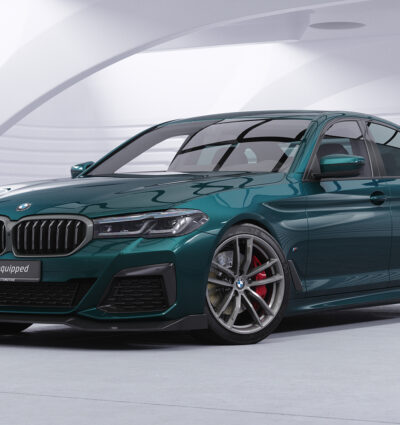 Lame de parechoc avant pour BMW Série 5 G30 / G31 Pack M (facelift) (depuis 07/2020) - Fabriqué en ABS (6 finitions au choix)