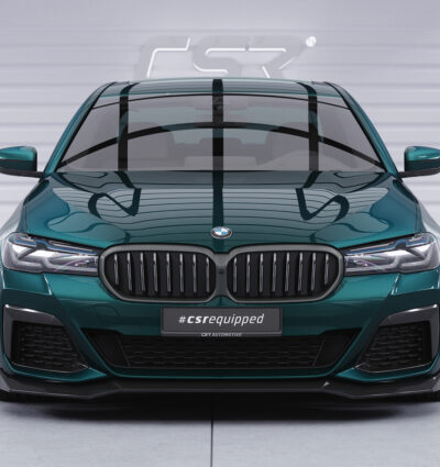 Lame de parechoc avant pour BMW Série 5 G30 / G31 Pack M (facelift) (depuis 07/2020) - Fabriqué en ABS (6 finitions au choix)