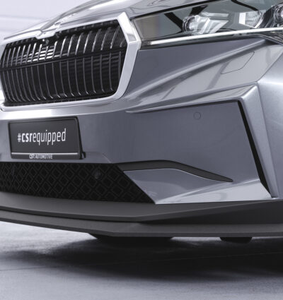 Lame de parechoc avant pour Skoda Enyaq iV toutes carrosseries (depuis 2020) - Fabriqué en ABS (6 finitions au choix)