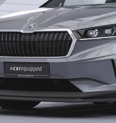 Lame de parechoc avant pour Skoda Enyaq iV toutes carrosseries (depuis 2020) - Fabriqué en ABS (6 finitions au choix)