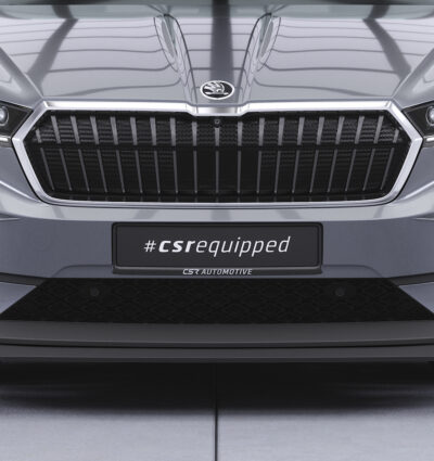 Lame de parechoc avant pour Skoda Enyaq iV toutes carrosseries (depuis 2020) - Fabriqué en ABS (6 finitions au choix)