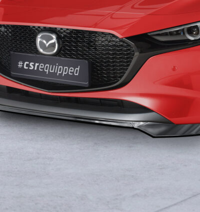 Lame de parechoc avant pour Mazda 3 (Typ BP) toutes carrosseries (depuis 2019) - Fabriqué en ABS (6 finitions au choix)