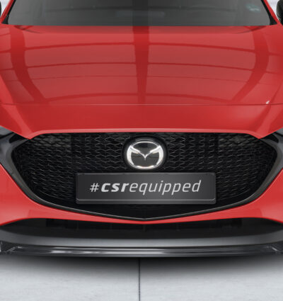 Lame de parechoc avant pour Mazda 3 (Typ BP) toutes carrosseries (depuis 2019) - Fabriqué en ABS (6 finitions au choix)