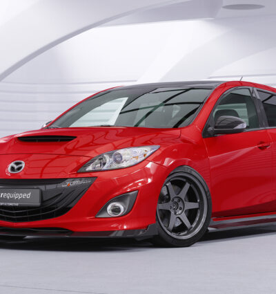 Lame de parechoc avant pour Mazda 3 (Typ BL) MPS (2009-2013) - Fabriqué en ABS (6 finitions au choix)