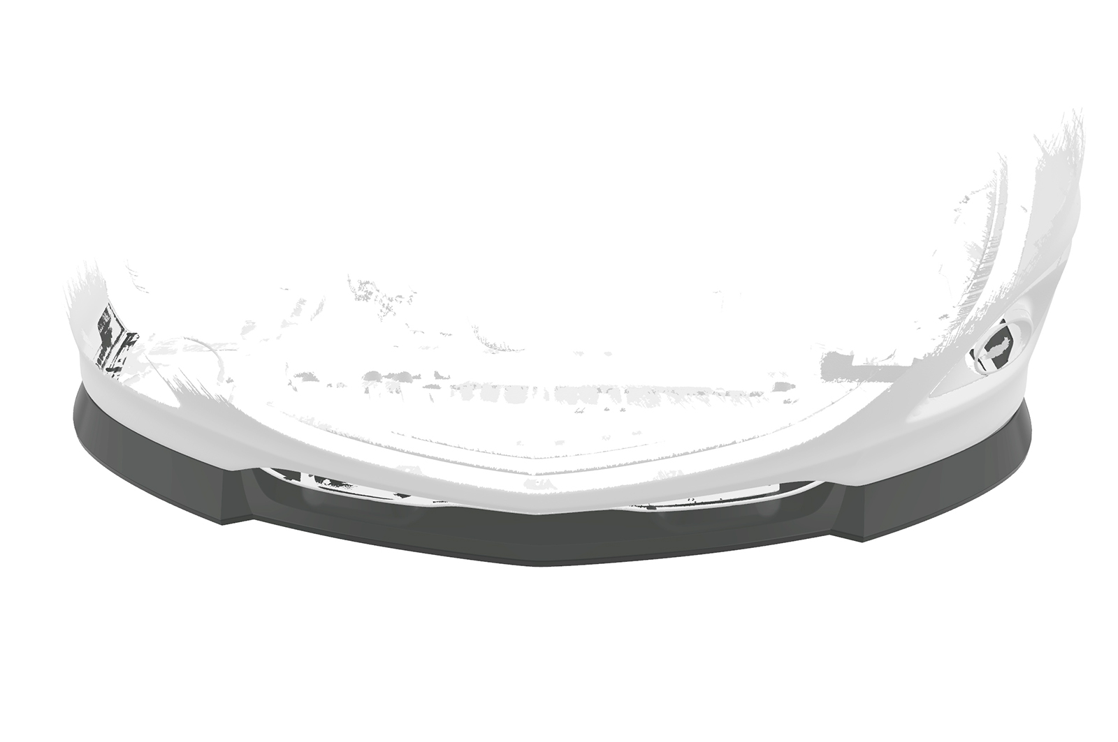 Lame de parechoc avant pour Mazda 3 (Typ BL) MPS (2009-2013) - Fabriqué en ABS (6 finitions au choix)