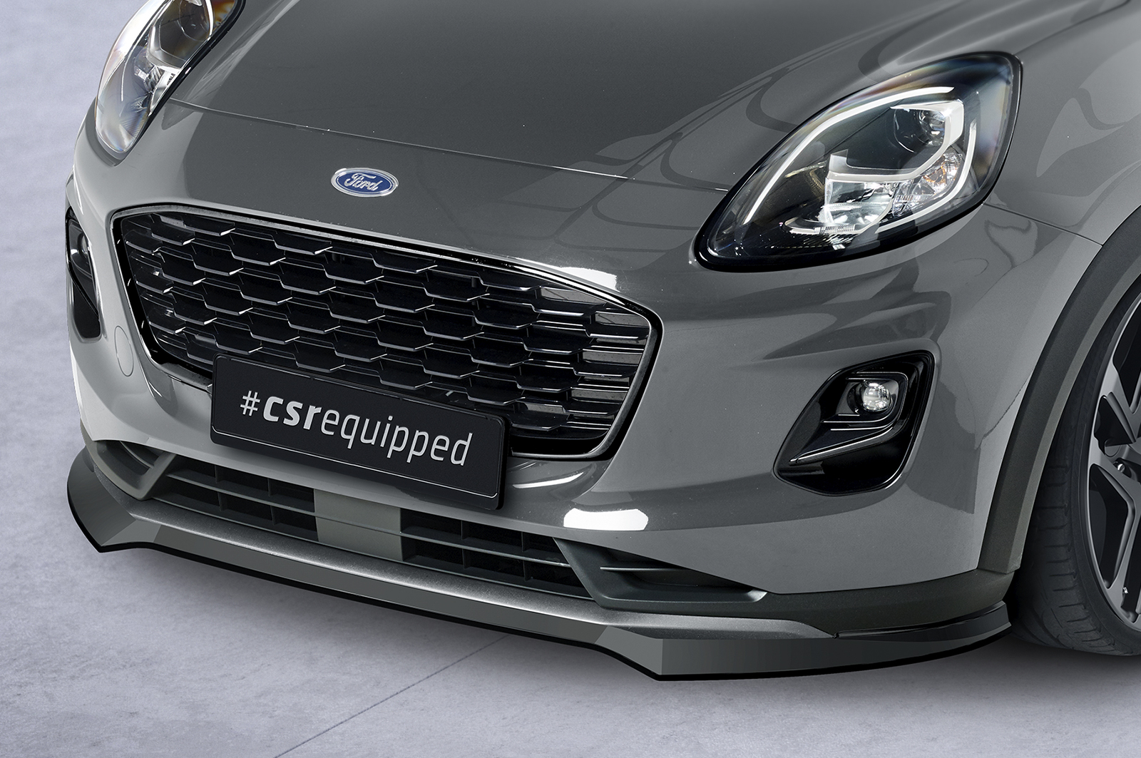 Lame de parechoc avant pour Ford Puma Titanium et Titanium X (depuis 2019) - Fabriqué en ABS (6 finitions au choix)