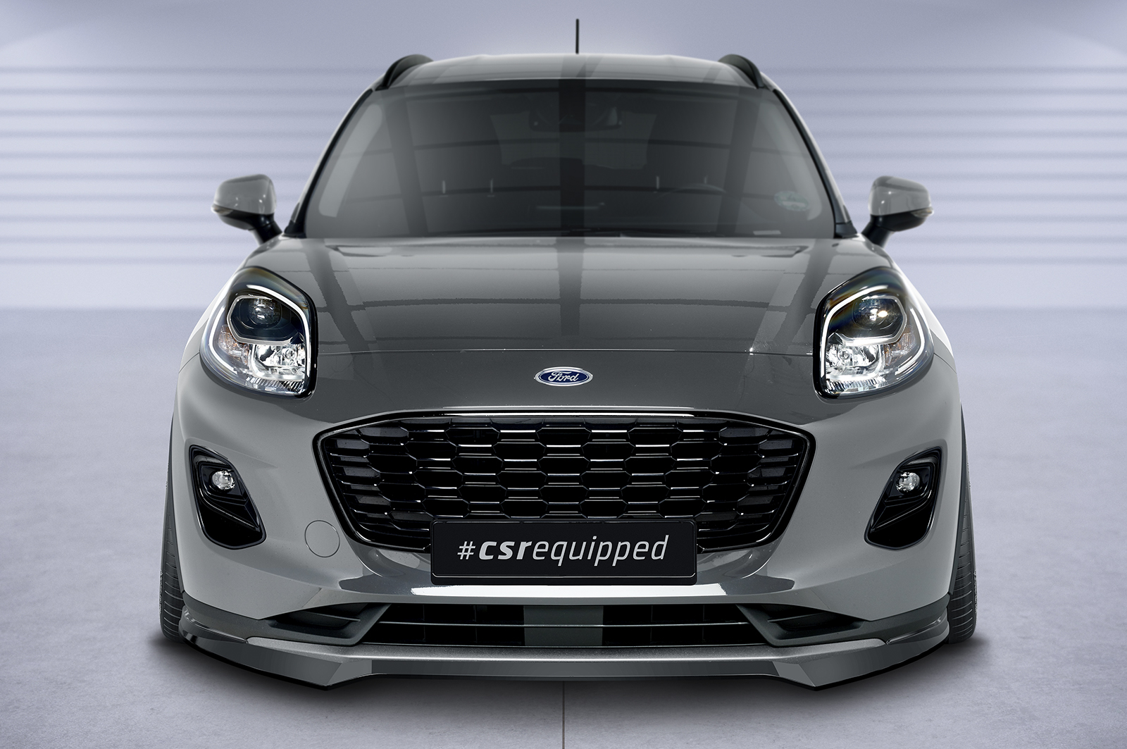 Lame de parechoc avant pour Ford Puma Titanium et Titanium X (depuis 2019) - Fabriqué en ABS (6 finitions au choix)