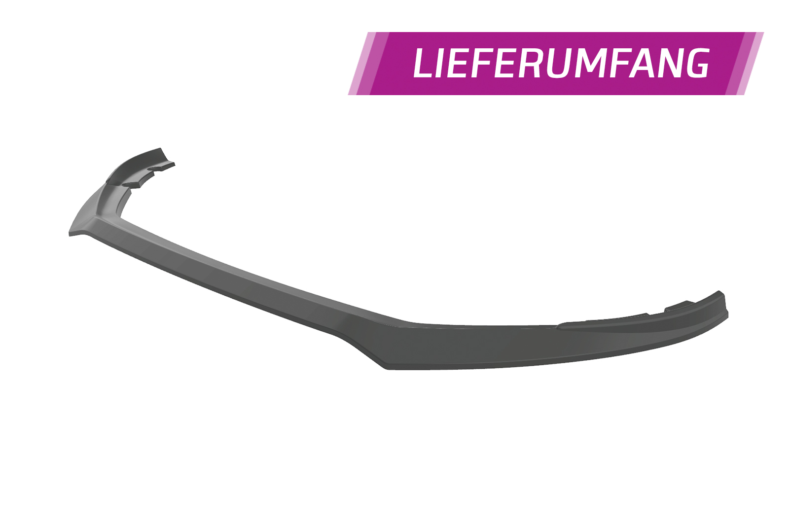 Lame de parechoc avant pour Ford Puma Titanium et Titanium X (depuis 2019) - Fabriqué en ABS (6 finitions au choix)