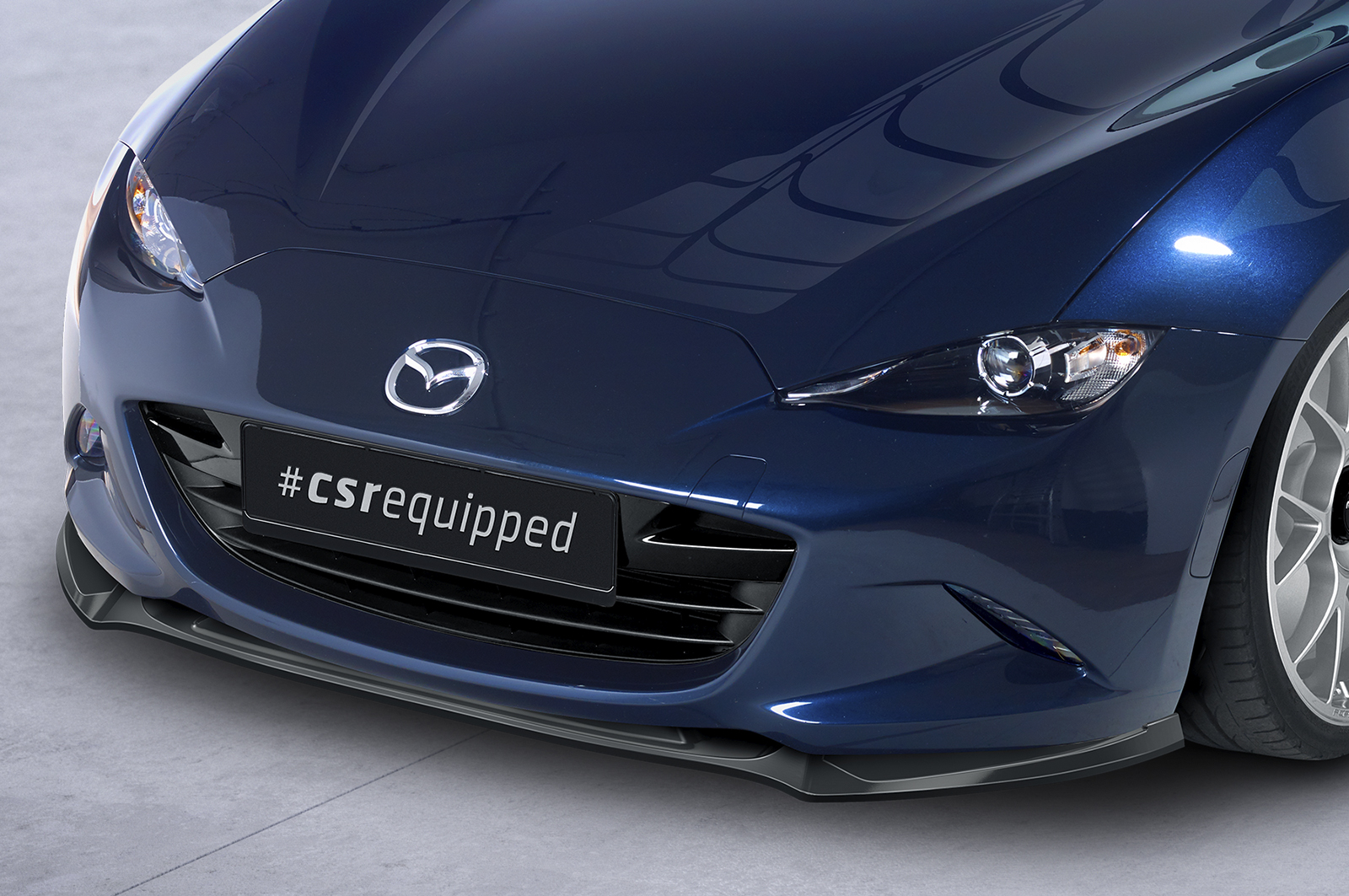 Lame de parechoc avant pour Mazda MX-5 (Typ ND) Roadster et RF (depuis 2015) - Fabriqué en ABS (6 finitions au choix)