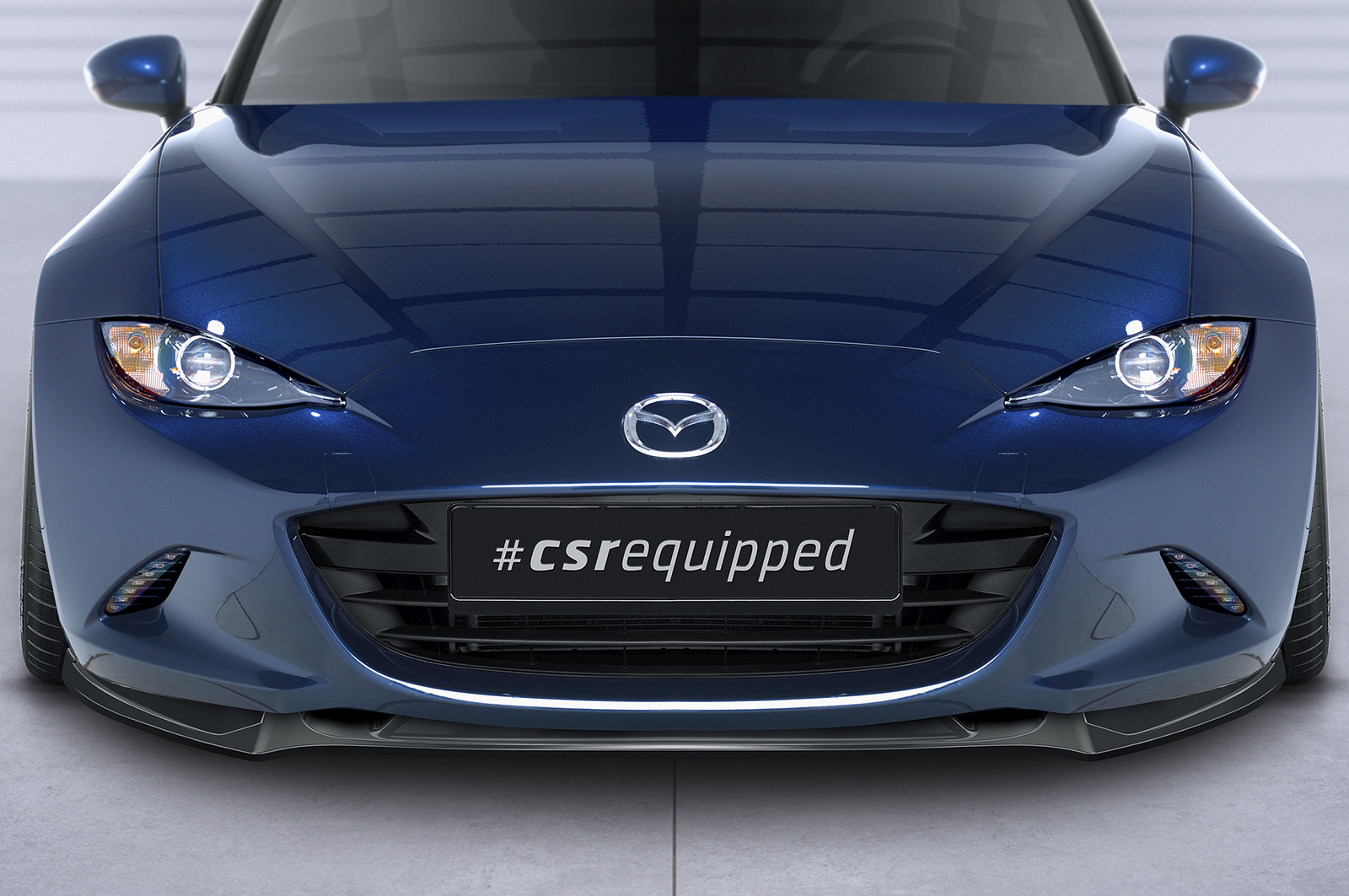 Lame de parechoc avant pour Mazda MX-5 (Typ ND) Roadster et RF (depuis 2015) - Fabriqué en ABS (6 finitions au choix)