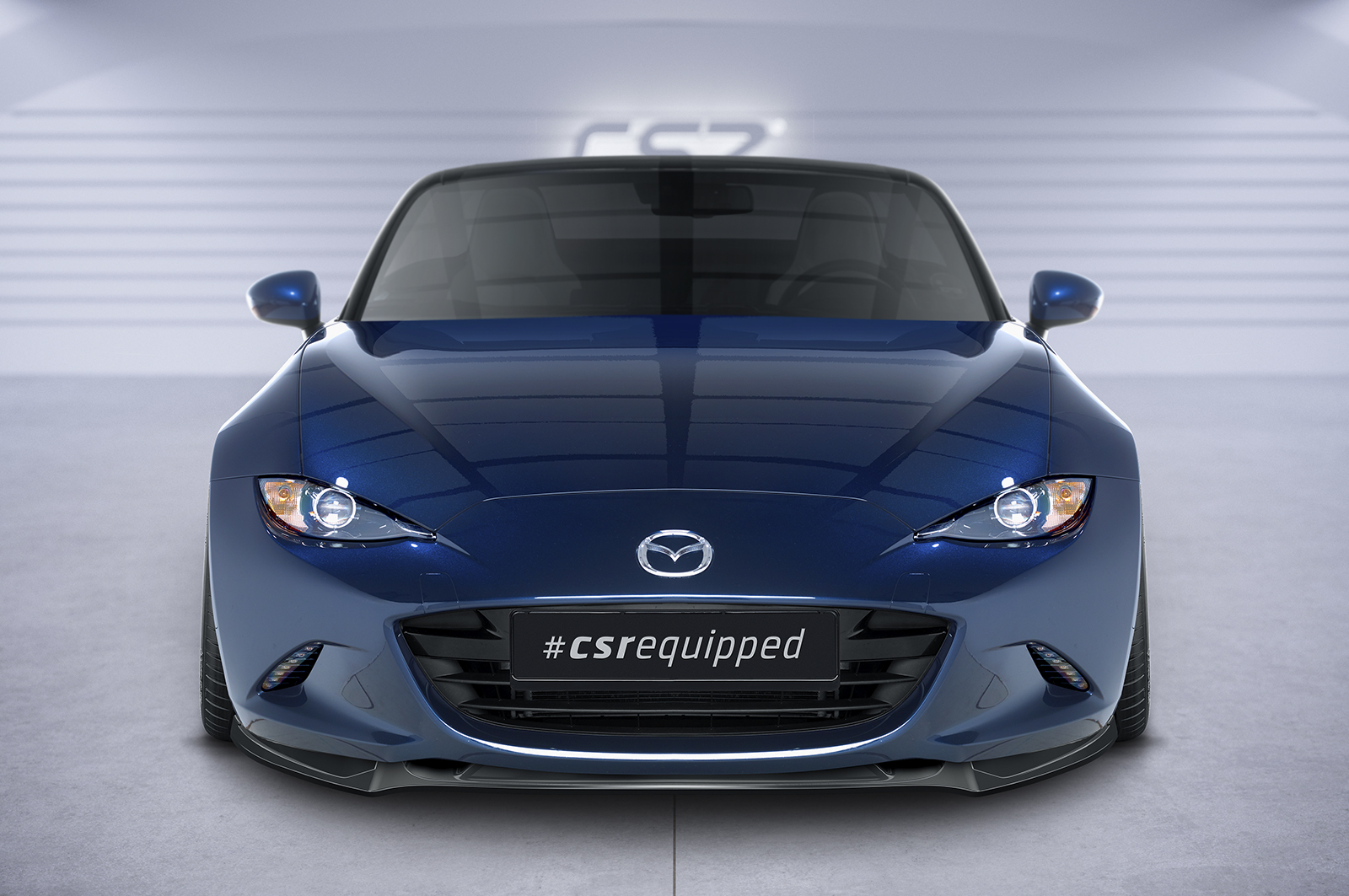 Lame de parechoc avant pour Mazda MX-5 (Typ ND) Roadster et RF (depuis 2015) - Fabriqué en ABS (6 finitions au choix)
