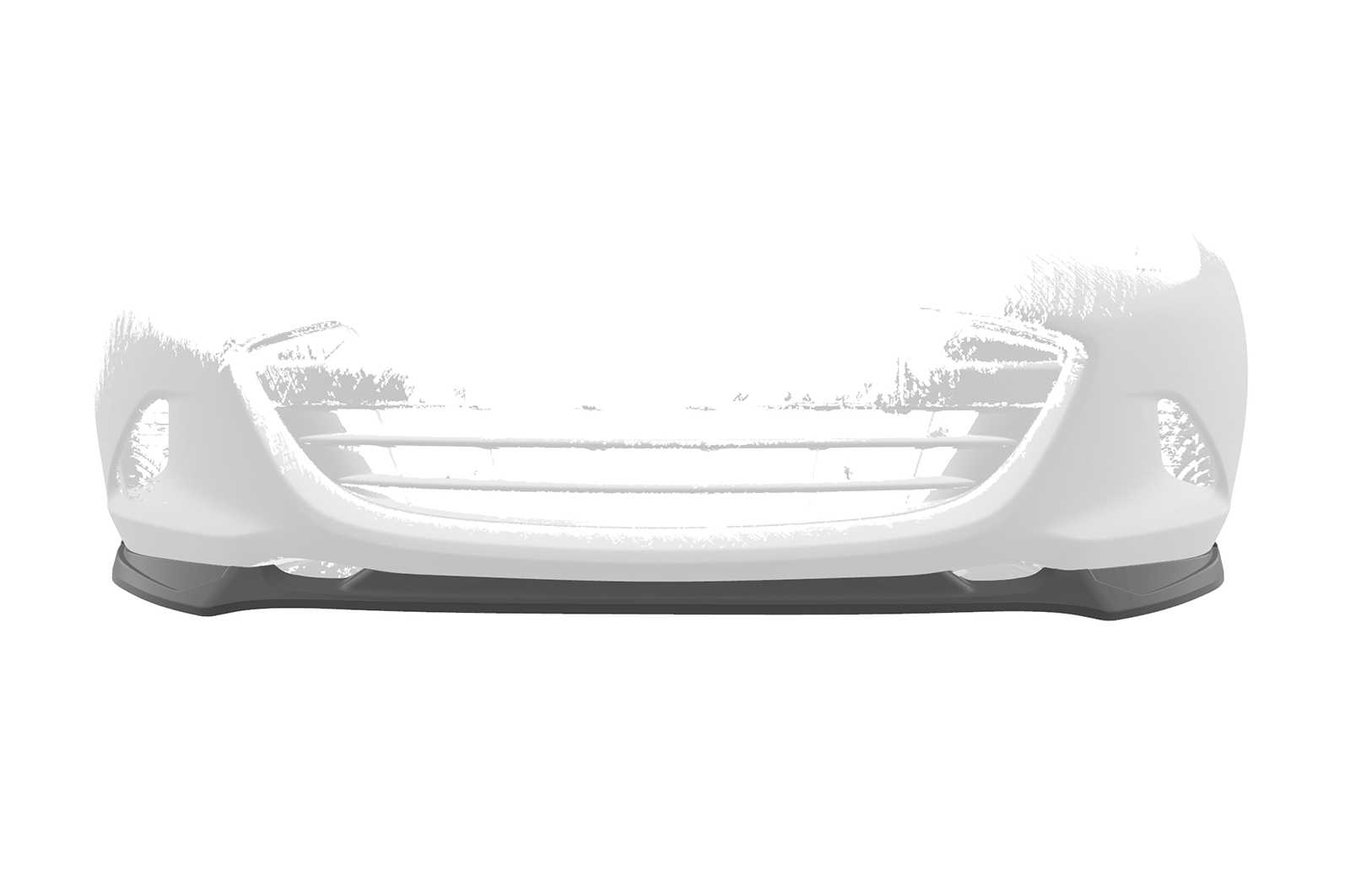 Lame de parechoc avant pour Mazda MX-5 (Typ ND) Roadster et RF (depuis 2015) - Fabriqué en ABS (6 finitions au choix)