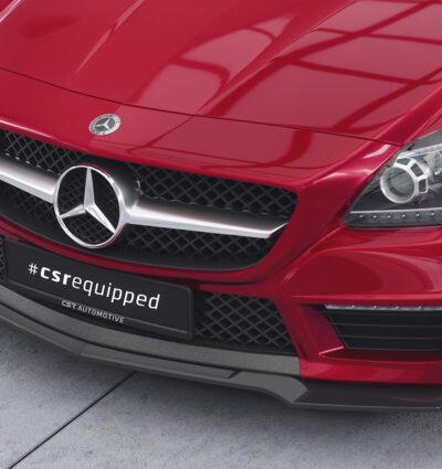 Lame de parechoc avant pour Mercedes SLK R172 AMG-Line (03/2011-2015) - Fabriqué en ABS (6 finitions au choix)