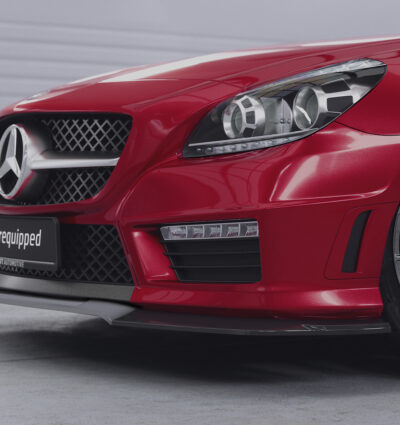 Lame de parechoc avant pour Mercedes SLK R172 AMG-Line (03/2011-2015) - Fabriqué en ABS (6 finitions au choix)