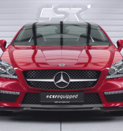 Lame de parechoc avant pour Mercedes SLK R172 AMG-Line (03/2011-2015) - Fabriqué en ABS (6 finitions au choix)