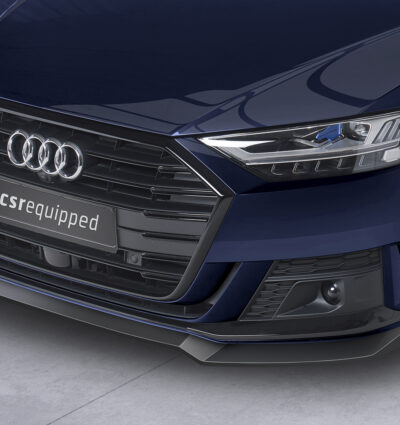 Lame de parechoc avant pour Audi A8 D5 S-Line (09/2017-11/2021) - Fabriqué en ABS (6 finitions au choix)
