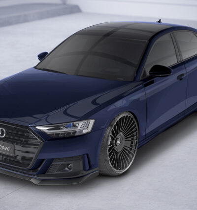 Lame de parechoc avant pour Audi A8 D5 S-Line (09/2017-11/2021) - Fabriqué en ABS (6 finitions au choix)