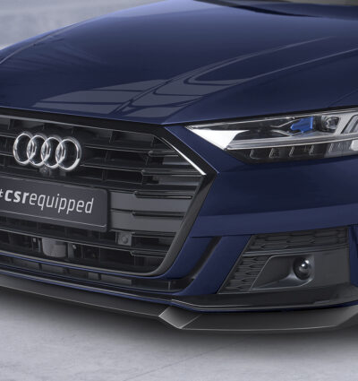 Lame de parechoc avant pour Audi A8 D5 S-Line (09/2017-11/2021) - Fabriqué en ABS (6 finitions au choix)