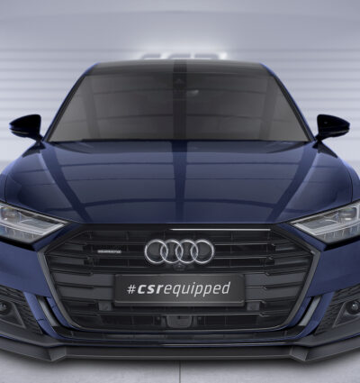 Lame de parechoc avant pour Audi A8 D5 S-Line (09/2017-11/2021) - Fabriqué en ABS (6 finitions au choix)
