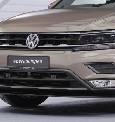 Lame de parechoc avant pour VW Tiguan 2 (Typ AD) finition de base (2016-06/2020) - Fabriqué en ABS (6 finitions au choix)