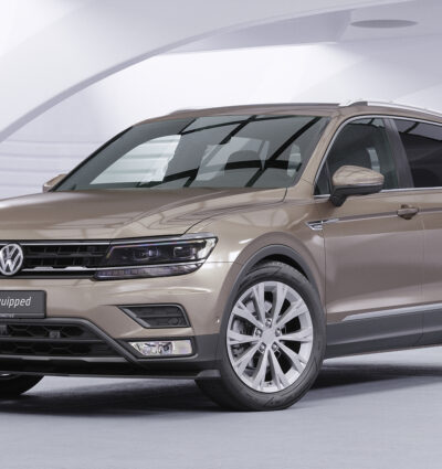 Lame de parechoc avant pour VW Tiguan 2 (Typ AD) finition de base (2016-06/2020) - Fabriqué en ABS (6 finitions au choix)