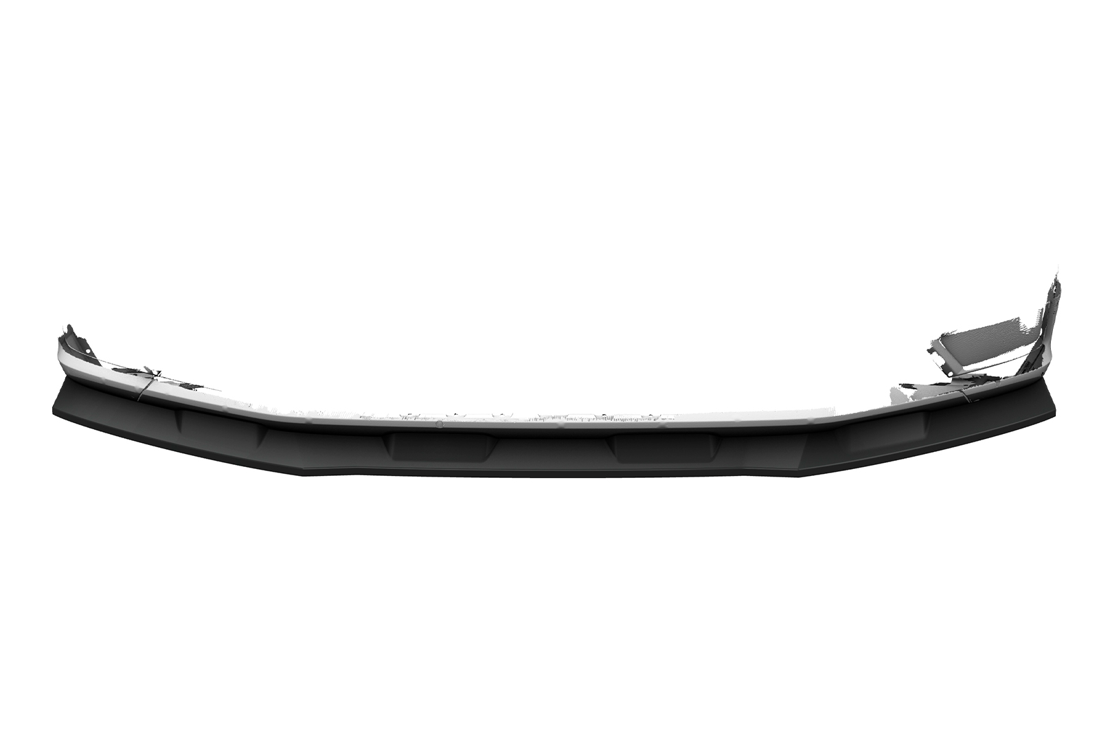 Lame de parechoc avant pour VW Tiguan 2 (Typ AD) finition de base (2016-06/2020) - Fabriqué en ABS (6 finitions au choix)