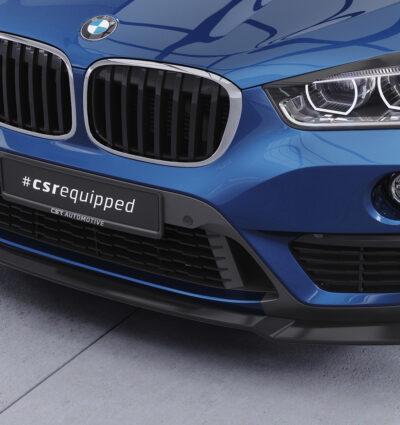 Lame de parechoc avant pour BMW X1 F48 finition de base (2015-2019) - Fabriqué en ABS (6 finitions au choix)