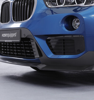 Lame de parechoc avant pour BMW X1 F48 finition de base (2015-2019) - Fabriqué en ABS (6 finitions au choix)
