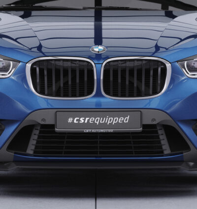 Lame de parechoc avant pour BMW X1 F48 finition de base (2015-2019) - Fabriqué en ABS (6 finitions au choix)