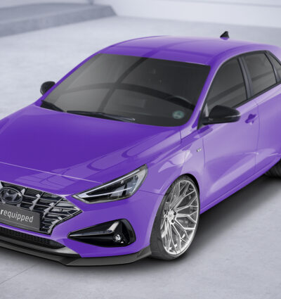 Lame de parechoc avant pour Hyundai I30 (PD) toutes carrosseries (facelift) (depuis 2020) - Fabriqué en ABS (6 finitions au choix)