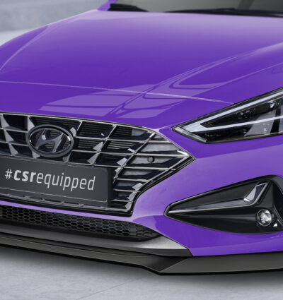 Lame de parechoc avant pour Hyundai I30 (PD) toutes carrosseries (facelift) (depuis 2020) - Fabriqué en ABS (6 finitions au choix)