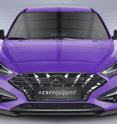 Lame de parechoc avant pour Hyundai I30 (PD) toutes carrosseries (facelift) (depuis 2020) - Fabriqué en ABS (6 finitions au choix)