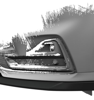 Lame de parechoc avant pour Ford S-Max MK2 Trend / Titanium / Vignale (facelift) (depuis 2019) - Fabriqué en ABS (6 finitions au choix)