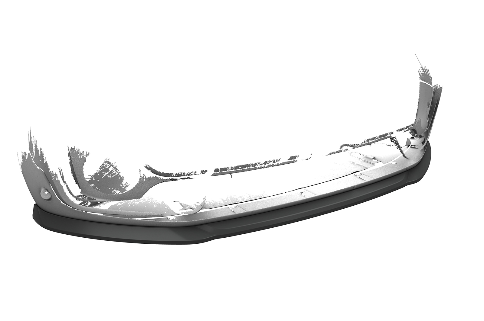 Lame de parechoc avant pour Mini Clubman (F54) Cooper S (depuis 2015) - Fabriqué en ABS (6 finitions au choix)