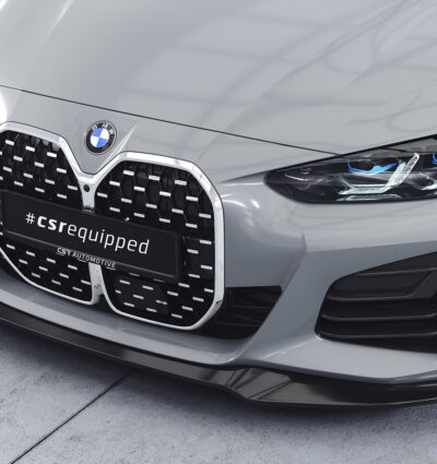 Lame de parechoc avant pour BMW Série 4 (G26) / i4 Gran coupé Pack M / sowie M50 et M440i (depuis 2020) - Fabriqué en ABS (6 finitions au choix)