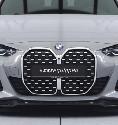 Lame de parechoc avant pour BMW Série 4 (G26) / i4 Gran coupé Pack M / sowie M50 et M440i (depuis 2020) - Fabriqué en ABS (6 finitions au choix)